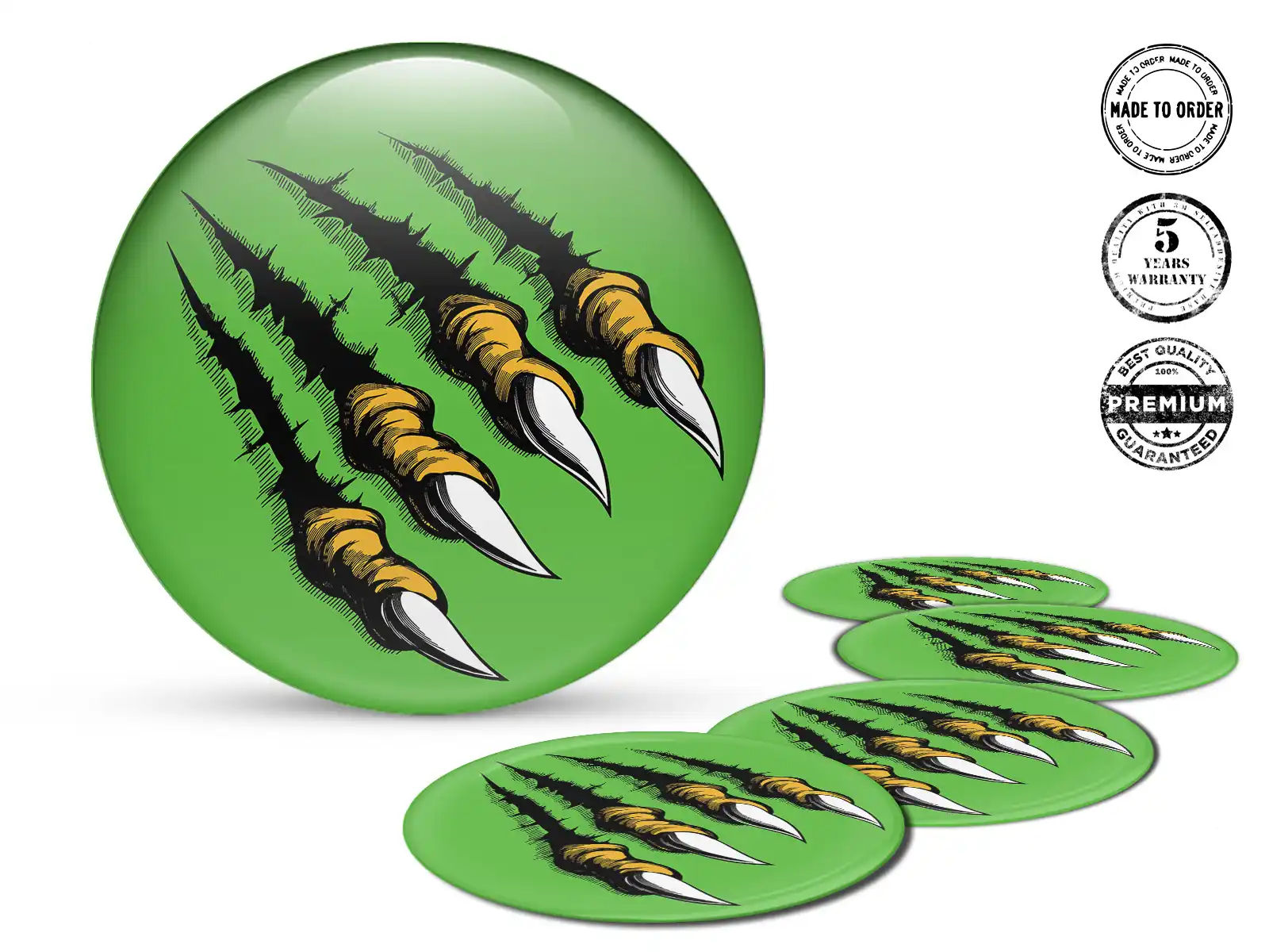 Wheel Emblems Version Premium Label Design